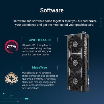 Asus Prime GeForce RTX 5070 OC 12GB GDDR7 Graphics Card - Black - 90YV0M10-M0NA00