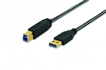 Ednet USB 3.0 Connection Cable, USB Plug A; Datatransfer up to 5 Gbit/s; Length: 1.0 m - 84220