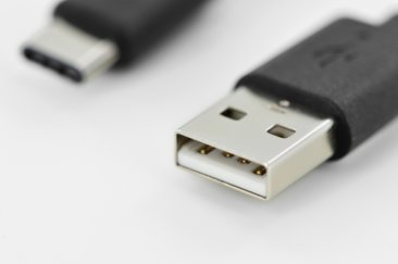 Ednet USB Type-C connection cable, type C to A M/M, 1.8m, High-Speed, bl - 84311