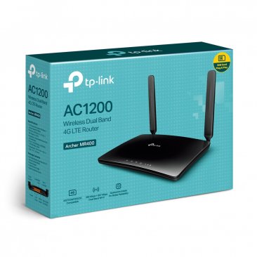 TP-LINK AC1200 Wireless Dual Band 4G LTE Router,Archer MR400