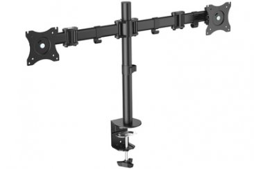 DIGITUS Universal Dual Monitor Stand with clamping assembly - DA-90349