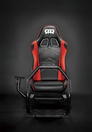 RANSOR Gaming Racing Legend Simulator Cockpit Seat + Gear Shifter + Single Monitor Mount Bundle - RNSR-GC-SIM-V2