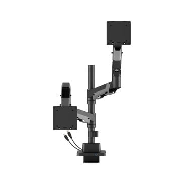 RANSOR® Hecaton Nitro Pro Dual Monitor Arm