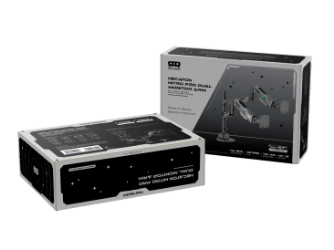 RANSOR® Hecaton Nitro Pro Dual Monitor Arm