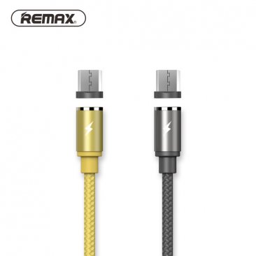 Remax RC-095m Gravity series Magnetic Adaptor MicroUSB Cable - Gold