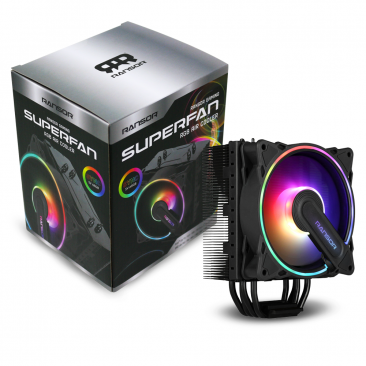 RANSOR Gaming Superfan RGB Air Cooler