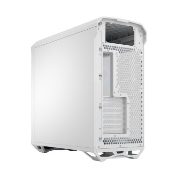 Fractal Design Torrent Mid-Tower Case with Clear Tempered Glass Side Panel and RGB Fans White - FD-C-TOR1A-07
