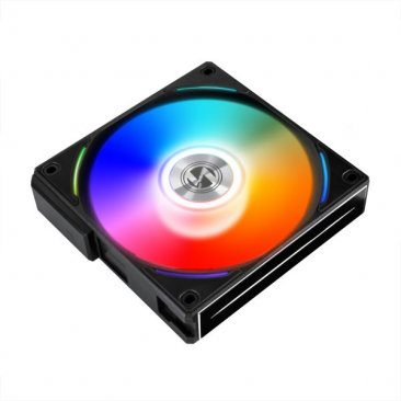 Lian Li UNI FAN AL120 Digital Addressable RGB 120 Fan, Single Pack - Black - G99.12AL1B.00