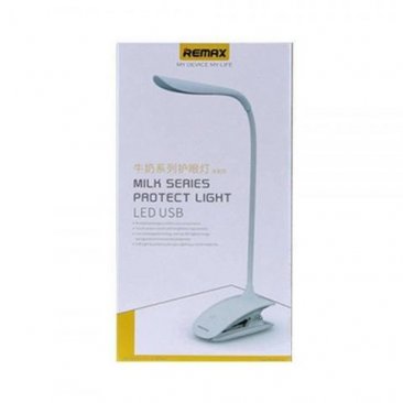Remax Milk Series Protect Light lamp LED USB Clip Type - White