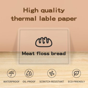 Niimbot Thermal Label Paper 50*50 - 150 Transparent - TT50*50 TRANSPARENT