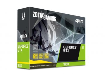 Zotac Gaming GeForce GTX 1660 AMP ZT-T16600D-10M 6GB GDDR5 192-bit PCI-E 3.0 Desktop Graphics Card