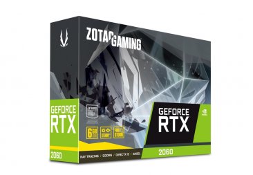 Zotac GeForce RTX 2060 E TWIN FAN 6GB GDDR6 Gaming Graphic Card - ZT-T20600H-10M