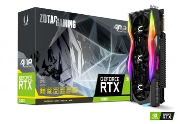 Zotac ZT-T20800C-10P GeForce RTX 2080 Graphic Card - 1.86 GHz Boost Clock, 8 GB GDDR6 - Triple Slot