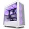 NZXT H7 Flow RGB Compact ATX Mid-Tower PC Gaming Case - White - CM-H71FW-R1-ME