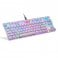 Motospeed CK101 Wired Mechanical Keyboard RGB White with Blue Switch with Arabic Layout