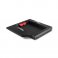 Vantec MRK-HC127A-BK SSD/HDD Aluminum Caddy for 12.7mm ODD Laptop Drive Bay (Black)