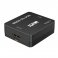 VGA to HDMI, GANA 1080P Full HD Mini VGA to HDMI Audio Video Converter Adapter Box With USB Cable and 3.5mm Audio Port Cable Support HDTV for PC Laptop Display Computer Mac Projector (Black)