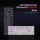 Motospeed CK62 Bluetooth Mechanical Keyboard RGB White with Blue Switch with Arabic Layout