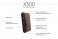 Logitech X300 Mobile Wireless Stereo Speaker, Copper Black - 984-000392
