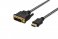 Ednet HDMI adapter cable, type A - DVI (24+1), M/M, 5.0m, Full HD - 84487