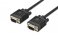 DIGITUS VGA Monitor connection cable HD15 M/M, 3.0m, 3Coax/7C, 2x ferrite