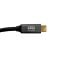 RANSOR Premium Type C to C 1M/3ft USB4 240W 40Gbps - Black Cable - RNSR-CBL-U4-1M