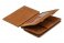 Garzini Magic Coins and ID Window Wallet RFID Leather Hold Up to 17 Card - Camel Brown