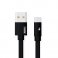 REMAX RC-094A Kerolla Fabric USB Cable 2M (6.6 Ft) High Speed USB 2.0 Sync & 2.1A Charging for Type C