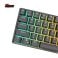 Royal Kludge RK61 Wireless RGB Mechanical Keyboard - Blue Switch, Eng/Ara, Black - RK61 TRI MODES BLK/BLUE