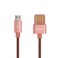 REMAX RC-080m 1m USB to Micro USB Data Sync Charging Cable - Rose Gold