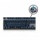 MOTOSPEED Bluetooth Mechanical Keyboard BLACK With BLUE Switch- MOTO GK82 B/BLUE (6 Month Warranty)