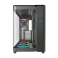 Montech KING 95 PRO Dual-Chamber ATX Mid-Tower Gaming Case - Black - KING-95-PRO-BLACK