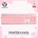 Fantech FIGHTER II K613L Sakura Edition Gaming Keyboard-FANTECH K613L SAKURA