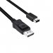 Club 3D CAC-1115 Mini DisplayPort to DisplayPort 1.4/HBR3 Cable Male/Male, HDR Support 2 Meter/6.56 Feet, Black Vesa Certified