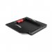 Vantec MRK-HC95A-BK SSD/HDD Aluminum Caddy for 9.5mm ODD Laptop Drive Bay (Black)