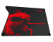MSI ThunderStorm Aluminum Gaming Mousepad with Speed Surface Non-Slip Feet