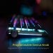 DREVO BladeMaster PRO Wireless Gaming Mechanical Keyboard (Silent -Cherry MX Red Switch) With Programmable Genius-Knob