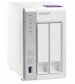 Qnap TS-231P-US Personal Cloud NAS with DLNA, mobile apps and Airplay support. ARM Cortex A15 1.7GHz Dual Core, 1GB RAM