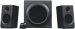 Logitech Z333 2.1 Speaker System - Black - 980-001202