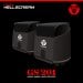 FANTECH GS 201 Hell Scream Gaming Super Bass Speakers-Black-FANTECH GS-201/BLK