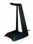 Razer Base Station Chroma, RGB Enabled Headset Stand with USB Hub, 16.8 Million Color Combinations - RC21-01190100-R3M1
