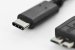 Ednet USB Type-C connection cable, type C to micro B M/M, 1.0m, Super Speed, bl - 84315