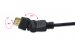 Ednet HDMI High Speed connection cable, type A, rotating M/M, 2.0m, w/Ethernet, Ultra-HD - 84493
