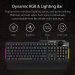 Asus RA04 TUF Gaming K1 RGB Wired Gaming Keyboard, Arabic – Black - 90MP01X0-BKCA00