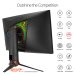 Asus ROG Swift PG27VQ 27" 1440p 1ms 165Hz DP HDMI G-SYNC Aura Sync Curved Gaming Monitor with Eye Care