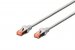 Digitus CAT 6 S-FTP patch cable, Cu, LSZH AWG 27/7, length 1 m, color grey -  DK-1644-010