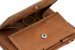 Garzini Magic Coins and ID Window Wallet RFID Leather Hold Up to 17 Card - Camel Brown