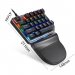 MOTOSPEED Wired Mechnical Keypad With RED Switch- MOTO K27 RED (6 Month Warranty)