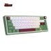 Royal Kludge R65 Wired RGB Mechanical Keyboard - Chartreuse Switches, Green Sand - RK-R65 GRSND/CHARTRS