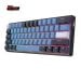 Royal Kludge RK61 Plus Tri-Modes Wireless Mechanical Keyboard Brown -Switch (Color: Indigo) - Eng/Ara Keys - RK61 PLUS - INDIGO/BRWN